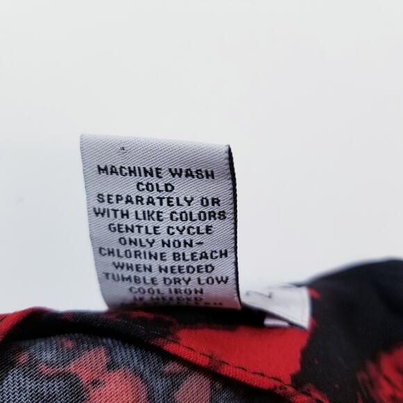 CARMEN Carmen Marc Valvo Valentines Blouse Bell Sleeves - Picture 10 of 11